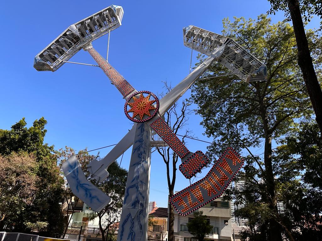 Kamikaze é a nova atração do parque Cidade da Criança de São&nbsp;Bernardo