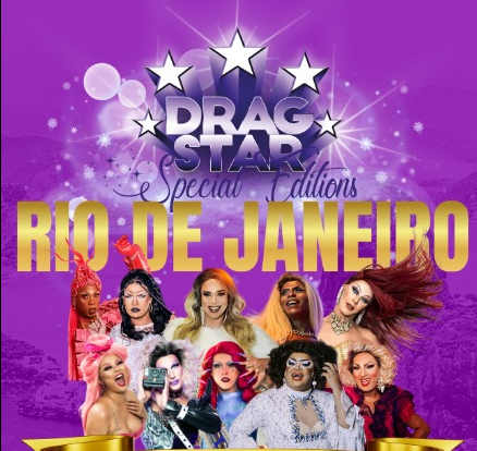 Drag Star brilha no Rio, desafiando o tempo e celebrando a&nbsp;diversidade