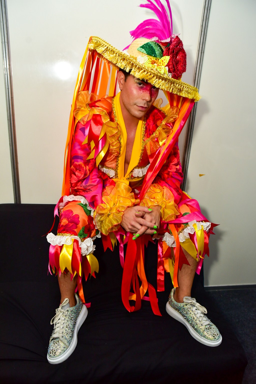 Christian Chávez brilha na Sapucaí em homenagem à beleza do&nbsp;Pará