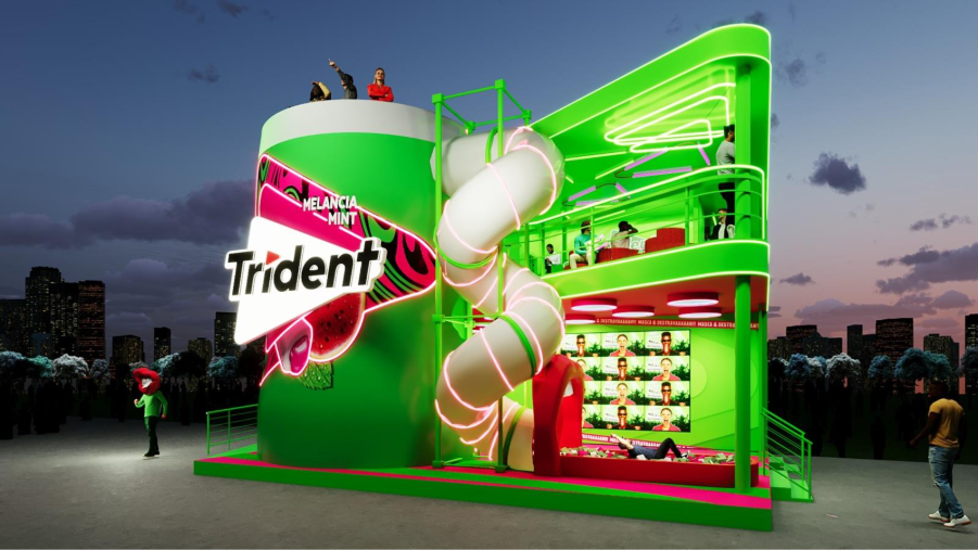 Trident destrava próximos dias de The Town 2025 com ativações, tobogã e brinde desejado pelo&nbsp;público