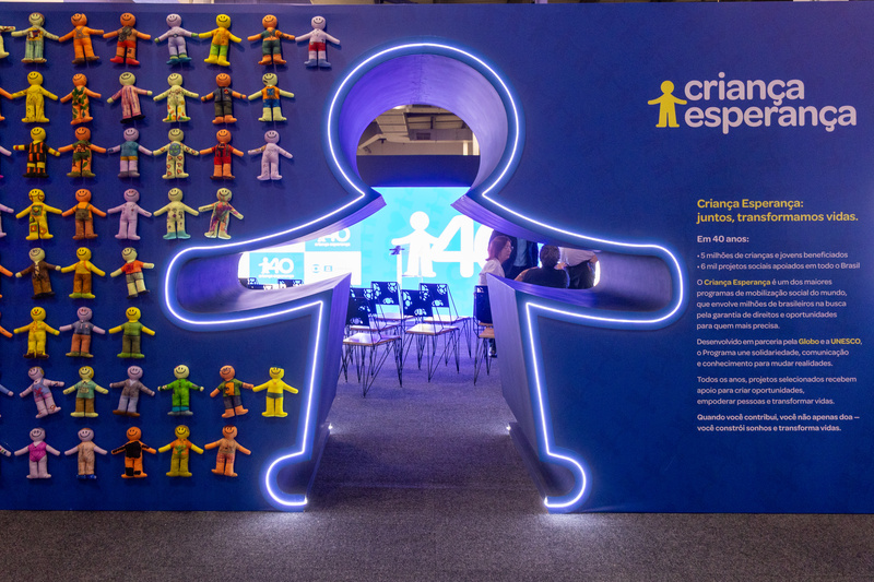 40 Anos de Esperança e Legado: Criança Esperança Lança Livro e Selo Comemorativo em Evento Emocionante no Globo&nbsp;Experience